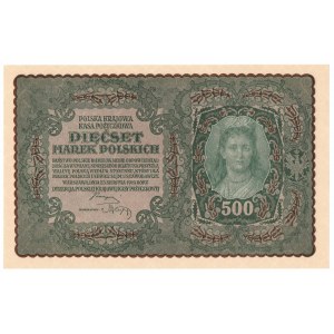 II RP, 500 Polish marks 1919 I SERJA BG