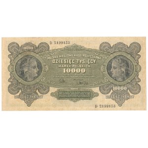 II RP, 10 000 marek polskich 1923 D