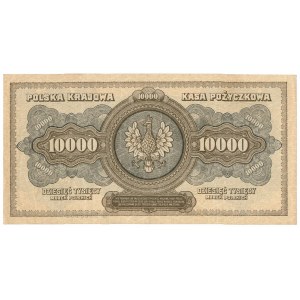 II RP, 10 000 polských marek 1923 D