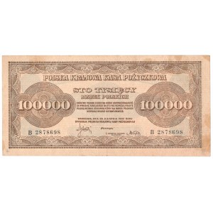 II RP, 100 000 polských marek 1923 B