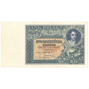 II RP, 20 gold 1931 DK