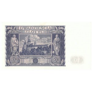 II RP, 20 zloty 1936 BS