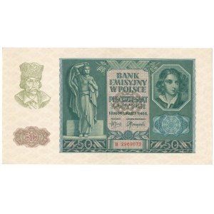 GG, 50 zloty 1940 B