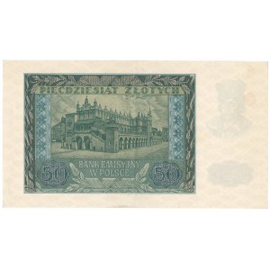 GG, 50 zloty 1940 B