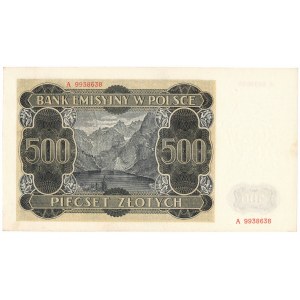 GG, 500 gold 1940 A