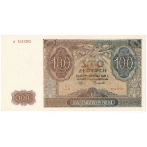 GG, 100 złotych 1941 A