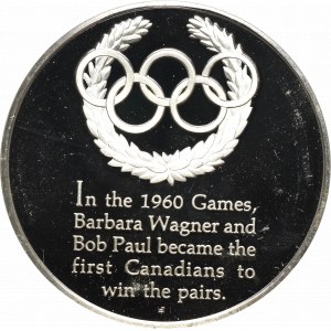 Francie, medaile z olympijské série - Squaw Valley 1960