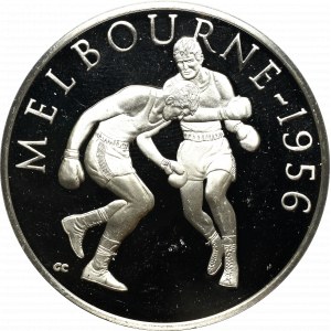 Francja, Medal z serii Igrzysk Olimpijskich - Melbourne 1956