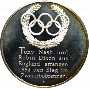 France, Olympic Games series medal - Innsbruck 1964