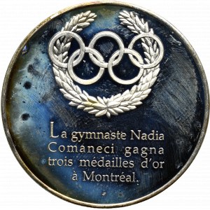 Francja, Medal z serii Igrzysk Olimpijskich - Montreal 1976
