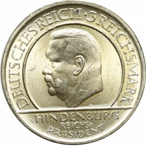 Německo, Výmarská republika, 3 známky 1929 A, Berlín