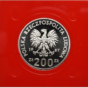 People's Republic of Poland, 200 zloty 1987 World Cup - CuNi Sample