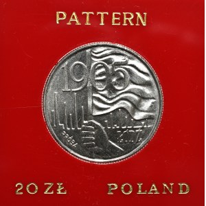 People's Republic of Poland, 20 zloty 1980 Revolution 1905 - CuNi sample.