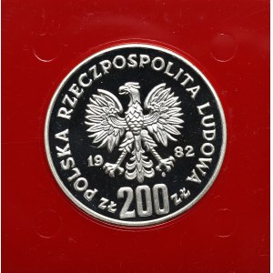 PRL, 200 złotych 1982 Krzywousty - Próba srebro