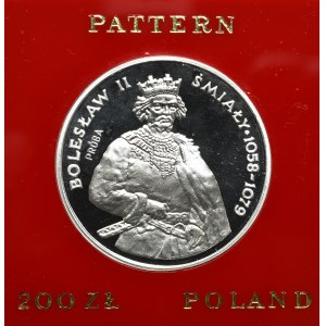 PRL, 200 złotych 1981 Bolesław II Śmiały - Próba srebro