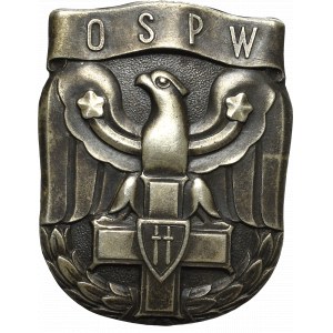 PRL, absolventský odznak wz.1947 Oficerska Szkola Polityczno-Wychowawcza, Lodž