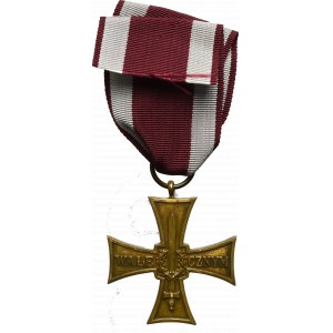 People's Republic of Poland, Cross of Valor 1944 - made by the Mint