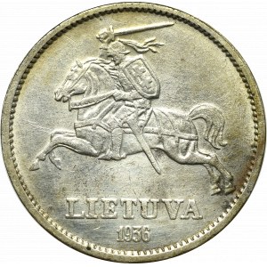 Lithuania, 10 litu 1936