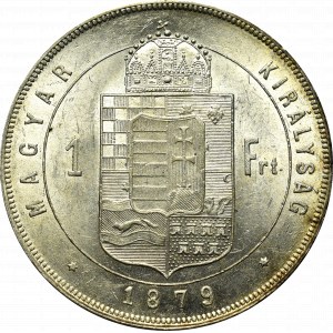 Węgry, Franciszek Józef, 1 forint 1879, Kremnica