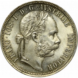 Austria, Franz Joseph I, 1 florin 1890