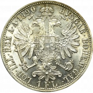 Österreich, Franz Joseph I., 1 Gulden 1890
