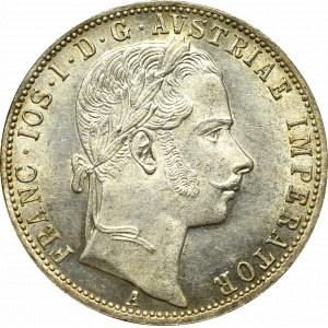 Österreich-Ungarn, 1 Gulden 1861