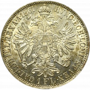 Rakúsko-Uhorsko, 1 florén 1861