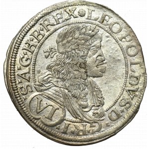 Austria, 6 krajcars 1677