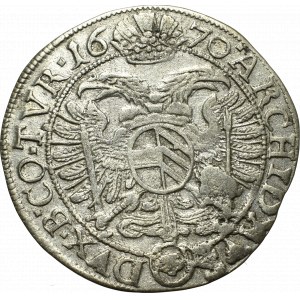 Österreich, Leopold I., 3 krajcars 1670, Halle