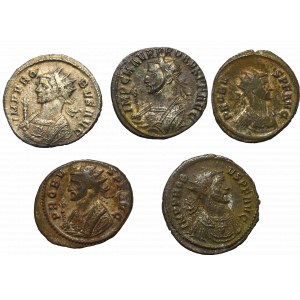 Roman Empire, Probus, Lot of 5 antoniniani