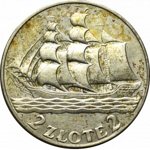 II Republic of Poland, 2 zloty 1936 Ship