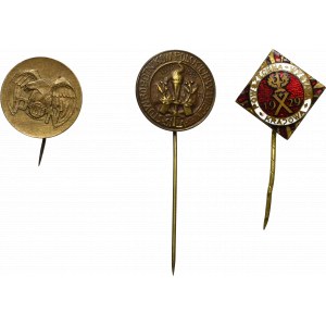 II RP, Set of 3 patriotic pins