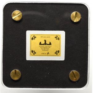 Germany, 1/500 ounce gold