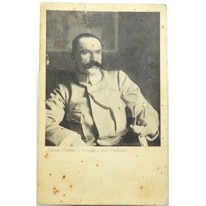 Polsko, Vlastenecká pohlednice Brigadier Piłsudski