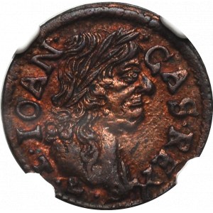 Ján II Kazimír, 1661 Litovský štít, Ujazdów - NGC UNC Podrobnosti