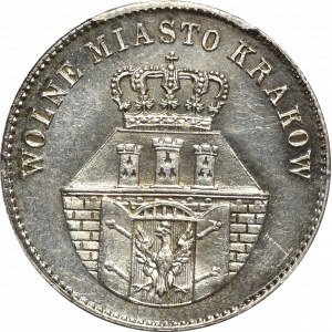 Free City of Krakow, 1 zloty 1835, Vienna - PCGS MS63