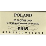 Third Republic, 20 PLN 2004 Senate