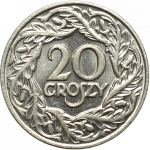 II Republic of Poland, 20 groschen 1923