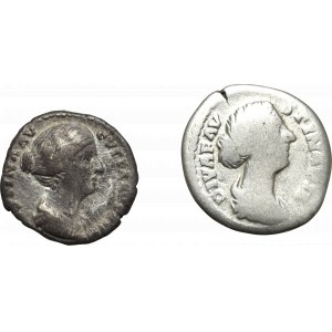 Roman Empire, Faustina denarius set