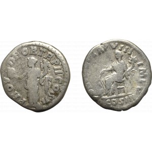Cesarstwo Rzymskie, Lucjusz Werus, Zestaw denarów