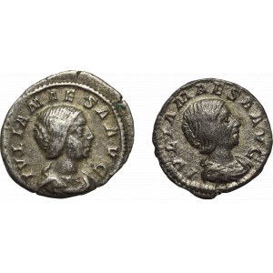 Cesarstwo Rzymskie, Julia Maesa, Zestaw denarów