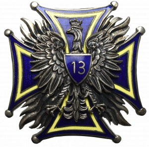 III RP, Badge of the 13th Mechanized Regiment, Kozuchow
