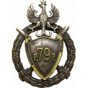 II RP, Soldatenabzeichen des 79. Infanterieregiments Slonim - Gontarczyk