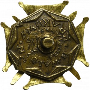 II RP, Miniature badge Union of Reserve Officers - Waldyn Krakow