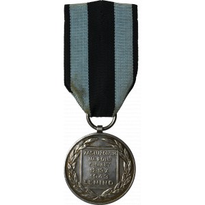 PRL, Srebrny Medal Zasłużonym na polu chwały I Wersja - prod. Grabskiego(?)