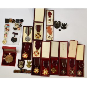 People's Republic of Poland, Set of decorations (36 pieces)