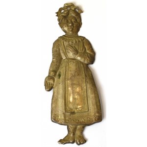 Europe, Votive plate - figure