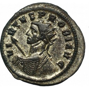 Rímska ríša, Probus, Antoninian Ticinum - vzácna hrdinská busta