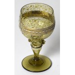 Europe, Early 19th century nobleman's glass goblet
