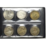 Európa, zhluk strieborných mincí 45 ex.